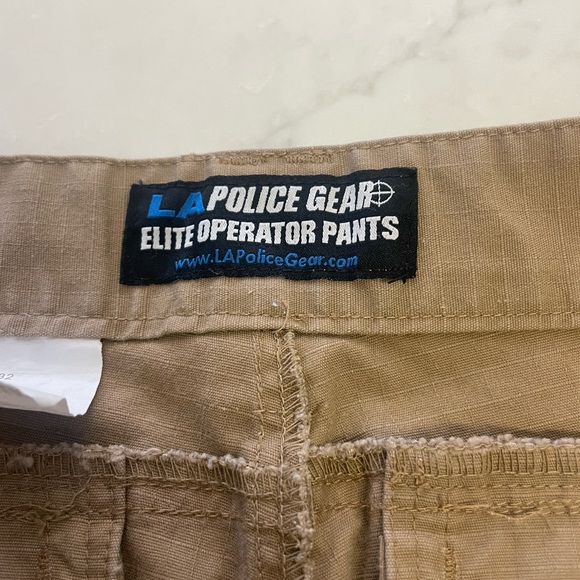LA Police Gear Elite Operator Pants Khaki Size 32 - Picture 6 of 8